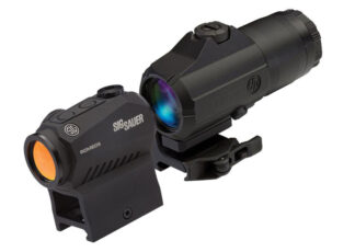 SIG Sauer Romeo5/Juliet3 1x-3x Red Dot Sight 2 MOA, Black