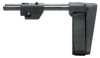SB Tactical MPX PSB Pistol Stabilizing Brace, 3-Position Adjustable, Black