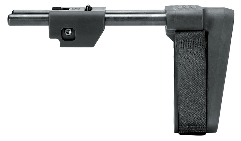 SB Tactical MPX PSB Pistol Stabilizing Brace, 3-Position Adjustable, Black