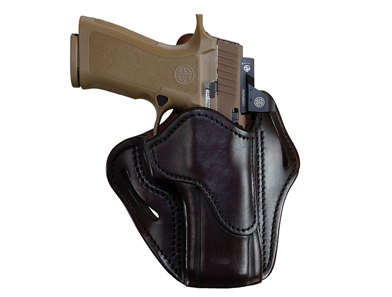1791 Gunleather BH2.4 Optic Ready OWB Holster, Signature Brown, Right Hand