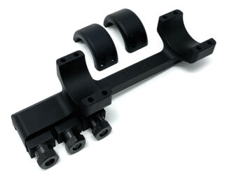 DNZ Freedom Reaper 3.8 Forward Picatinny Rail 20MOA Scope Mount 30mm Black