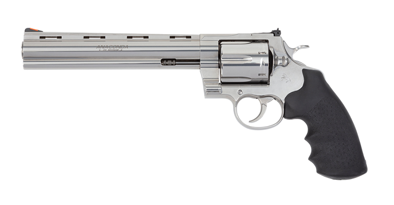 Colt Anaconda SP8RTS .44 Magnum Revolver, 8 in Stainless Barrel, 6 Rounds