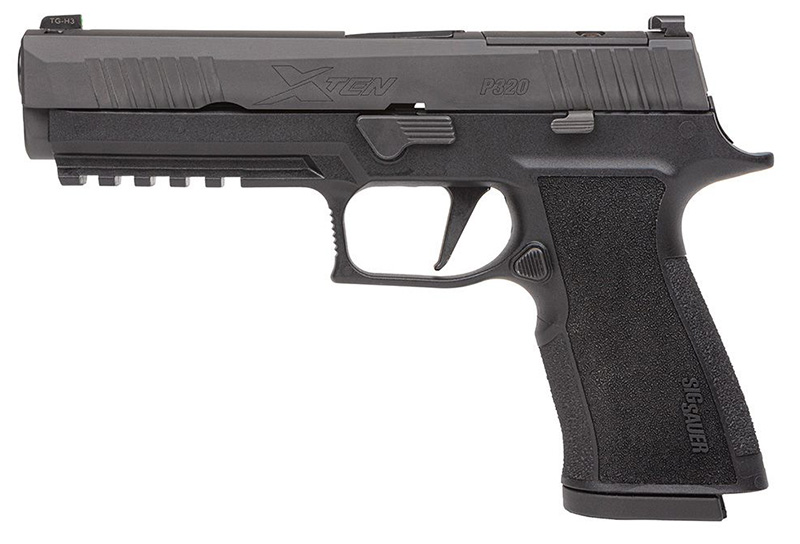 Sig Sauer P320 XTEN 10mm 5 in Striker-Fired Pistol, Black Optics Ready