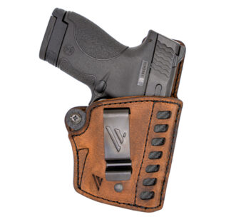 Versacarry Compound G2 Deluxe IWB Right-Hand Water Buffalo Brown Leather/Kydex Hybrid (Size 2)