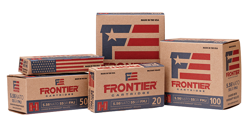 Hornady Frontier .223 REM/5.56 NATO 68 Grain BTHP Match Ammo, 20 Rounds/Box