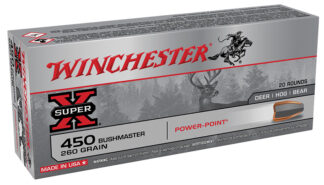 Super-X 450 Bushmaster 260gr PP 20/Box