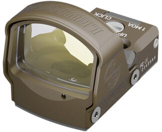 Leupold DeltaPoint Pro 1x Reflex Sight, 2.5 MOA Dot, FDE, 1 MOA Adjustment