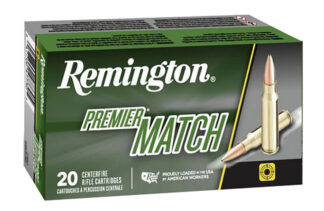 Remington 224 Valkyrie 90 Grain MatchKing BTHP Ammo (20 Rounds)