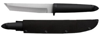 Cold Steel 20TL Tanto Lite Fixed Blade Knife 6 in Blade, Black Polypropylene Handle