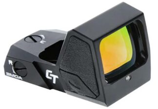 Crimson Trace RAD 1x Red Dot Open Reflex Sight, 3 MOA Red, Black