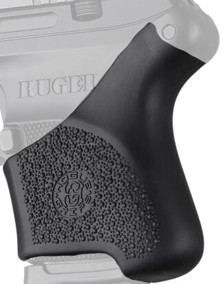Hogue HandAll Hybrid Grip Sleeve (Rubber, Textured Black) for Ruger LCP