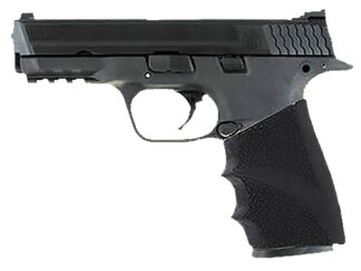 Hogue HandAll Hybrid Grip Sleeve for S&W M&P 9mm/40SW, Black Rubber Finger Grooves