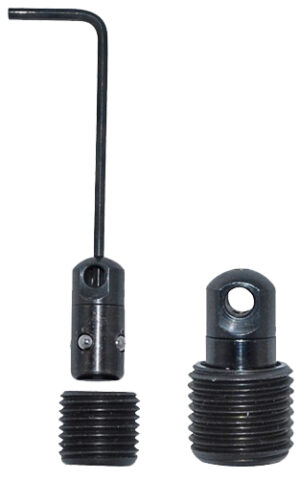 GrovTec GTSW299 Multi-Adaptor Stud Adapter, Rifle Swivel Style, Black Stainless Steel
