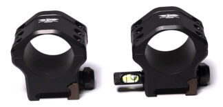 Christensen Arms Tactical 30mm Medium Black Scope Rings (Picatinny/NATO-STANAG)