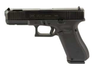 Glock 17C Gen 5V Compensated 9mm Semi-Auto Pistol, 4.49 in, Black, 17+1