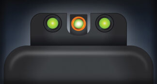 Truglo Brite-Site TFX Pro Square Front/U-Notch Rear Handgun Sight for Springfield XD