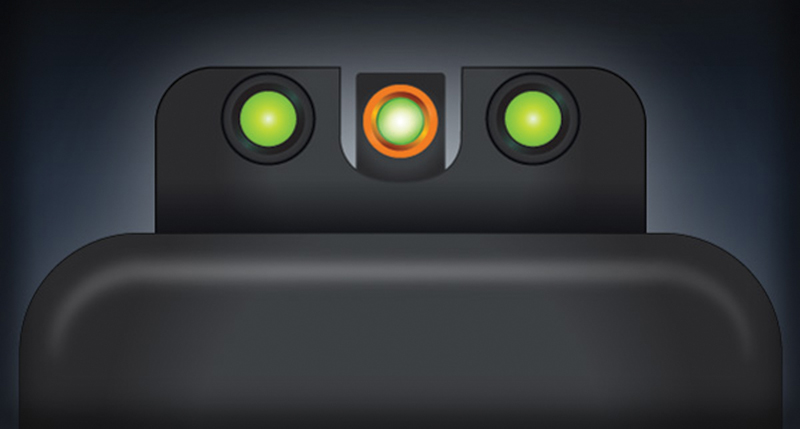 Truglo Brite-Site TFX Pro Square Front/U-Notch Rear Handgun Sight for Springfield XD