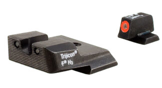 Trijicon HD Tritium Night Sights (Orange Front, Black Rear) for S&W M&P/M&P 2.0
