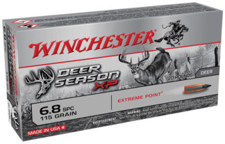 Winchester DeerSeasonXP 6.8mm Remington SPC Polymer Tip, 20 Rounds