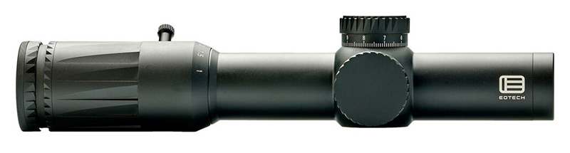 EOTech Vudu 1-10x28mm FFP SR4 Illuminated Red MOA Scope, Black