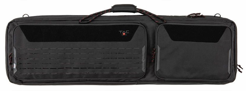 Tac Six Unit 46 in Tactical Case Double Rifle Black