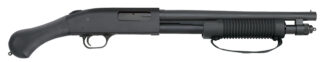 Mossberg 590 Shockwave 20 Gauge Pump Action Shotgun, 14.375 in Barrel, 5+1 Rounds, Blued