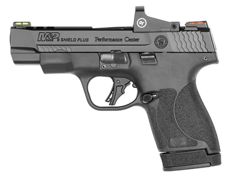 Smith & Wesson M&P Shield Plus Performance Center 9mm 4 in Ported Optic-Ready Pistol