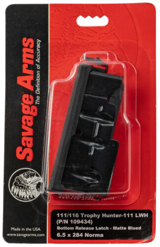 Savage OEM 6.5 x 284 Norma 4-Round Blued Detachable Magazine