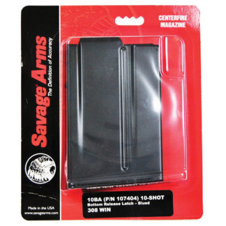 Savage 10BA Detachable Magazine 6.5mm Creedmoor, 10rd Blued