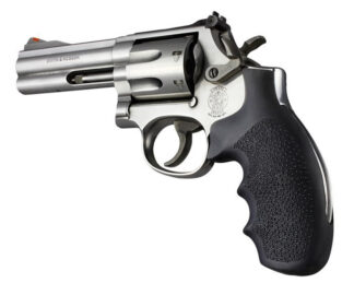 Hogue Monogrip Rubber Grip for S&W K/L Round Butt, Black