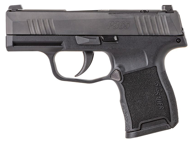 SIG Sauer P365 Nitron .380 ACP Semi-Auto 3.1 in Black Nitron Black Sights 10+1