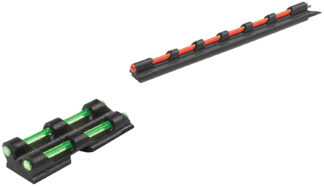 Truglo TG94 Gobble-Dot Universal Green/Red Fiber Optic Front/Rear Set for Shotguns