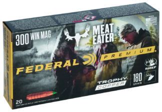 Federal Premium .300 Winchester Magnum 180 Gr Trophy Copper Polymer-Tipped (20 Rounds)