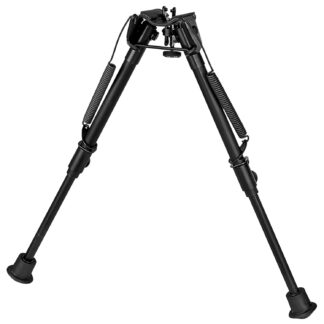 Harris 1A2-L Bipod Bipod, 9-13 in, Black Anodized Steel/Aluminum (Q.D. Stud)