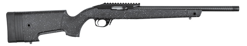 Bergara BXR Semi-Auto .22 LR 16.5 in Carbon Fiber Barrel 10+1 Rifle, Black/Grey Flecks