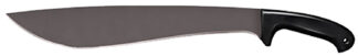 Cold Steel 97JMS Jungle Machete 16 in Blk 1055 Carbon Steel Blade, Black Polypropylene Handle