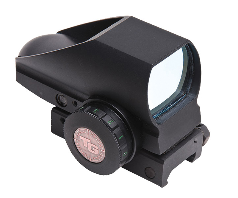 TruGlo TRU-BRITE Dual Color 1x Red Dot Sight, 5 MOA Dot, Black