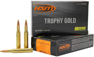 HSM Trophy Gold Extended Range 270 Win 150 gr Berger VLD Match HPBT