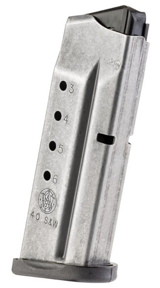 Smith & Wesson M&P Shield .40 S&W 6-Round Stainless Steel Detachable Magazine