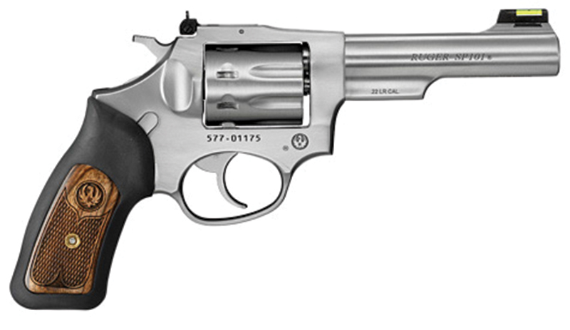 Ruger SP101 Double-Action Only .22 LR 4.2 in Barrel 8 Rounds Satin Stainless