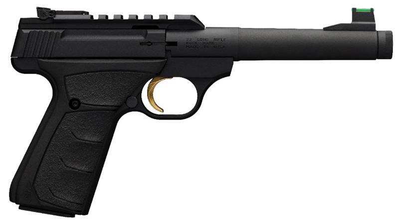 Browning Buck Mark Plus Camper .22 LR 6 in Threaded Barrel 10+1 Blued/Black
