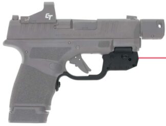 Crimson Trace Laserguard Trigger Guard Red Laser Sight for Springfield Hellcat (Black Polymer)