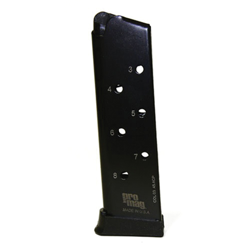 ProMag Colt 1911 Government .45 ACP Blued Steel 8-Round Magazine