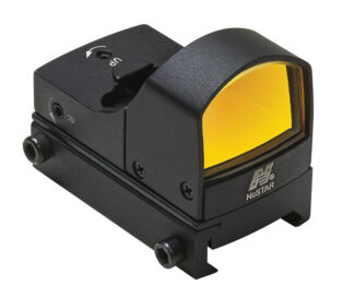 NCStar DDAB Micro Red Dot Reflex Sight 1x, 2 MOA, Weaver Mount, Black Anodized Aluminum