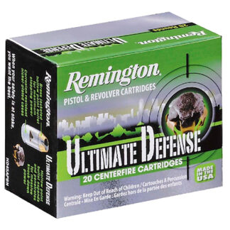 Remington .40 S&W 165 gr BJHP Golden Saber Personal Defense Ammo, 20 Rounds