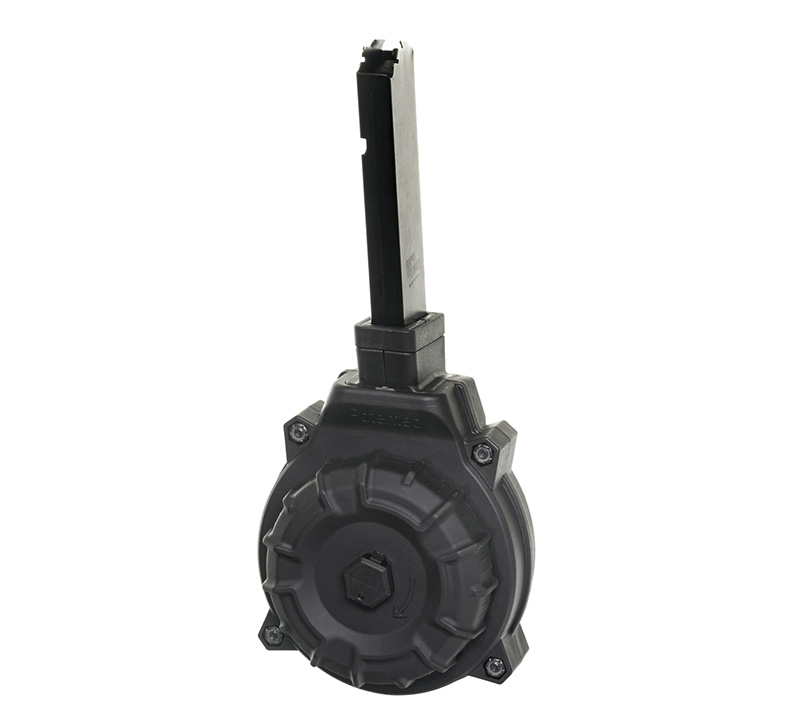 ProMag Hi-Point 4595TS .45 ACP 40-Round Black Polymer Drum Magazine