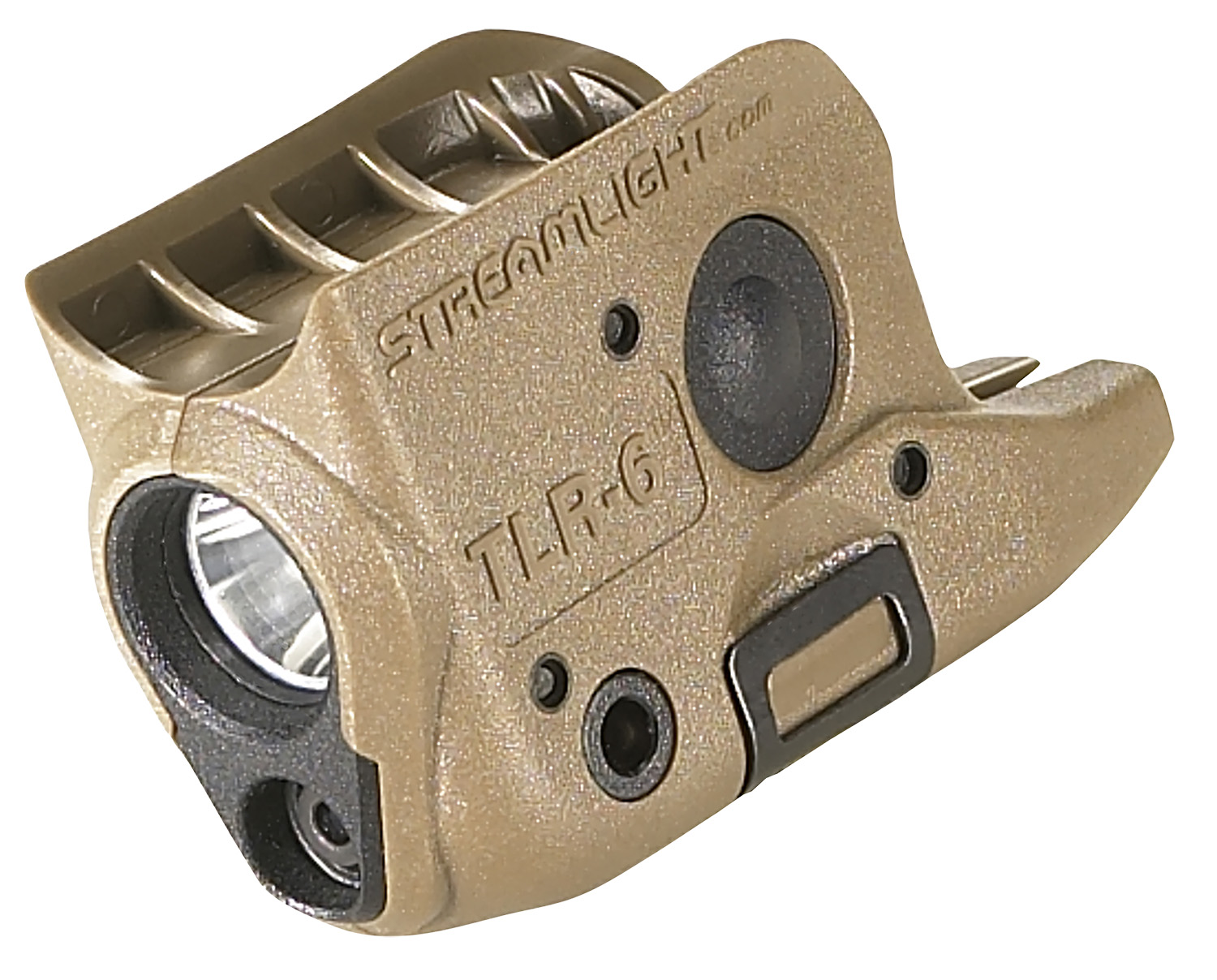 Streamlight TLR-6 Gun Light 100 Lumens White LED/Red Laser, FDE, Trigger Guard Mount