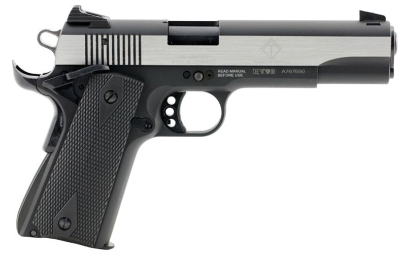 ATI GSG M1911 .22 LR 5 in Threaded Barrel 10-Round Black/Polished Slide