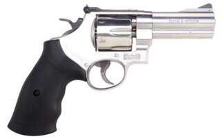 610 10mm 4" AS Matte Silver/SynGrips 6rd