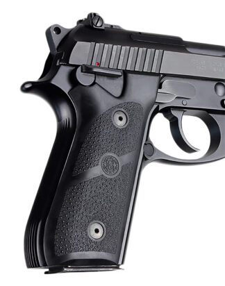 Hogue 99010 Traditional Grip Panels, Black Rubber, for Taurus PT-92/PT-99